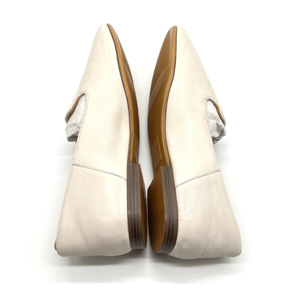 Naturalizer‎ Womens Size 7 7M Lorna Bone Cream Leather Flats Loafers Shoes - Picture 7 of 11